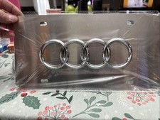 Audi Front License Plate