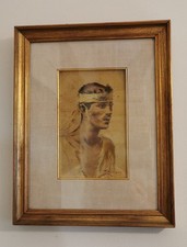 Quadro olio su cartoncino Faustino Zonaro (1913 -?)