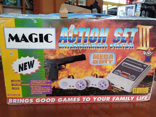 Console vintage magic action - console,