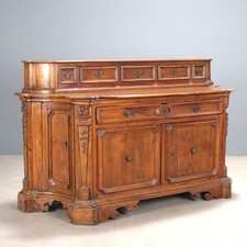Credenza Barocca Antica Noce 5