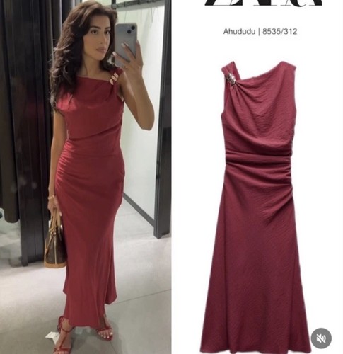 Zara abito midi donna - zara,