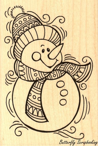 Penpattern pupazzo neve - pupazzo,