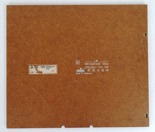 Beogram 1000 copertura - beogram,