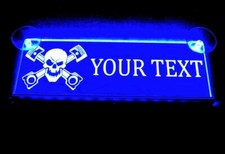 Insegna Incisa Al Laser LED