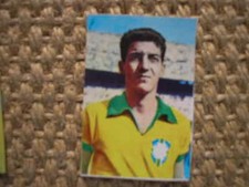 ROBERTO DIAS BRASIL FIGURINA CARD ALBUM EPOCA MONDIALI CALCIO WORLD CUP 1966