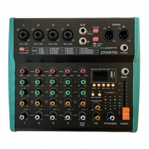 Zzipp zzmxbtr6 mixer - zzmxbtr6,