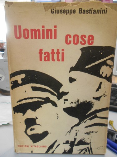 Uomini cose fatti memorie - cose,