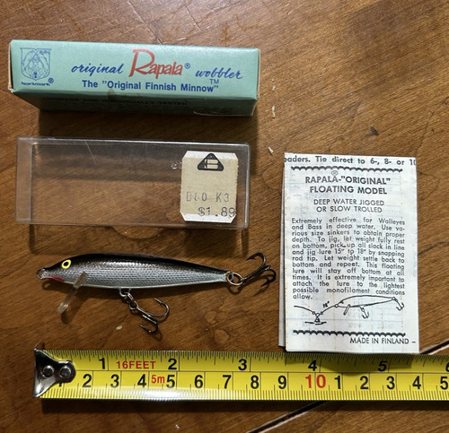 Esca galleggiante vintage anni