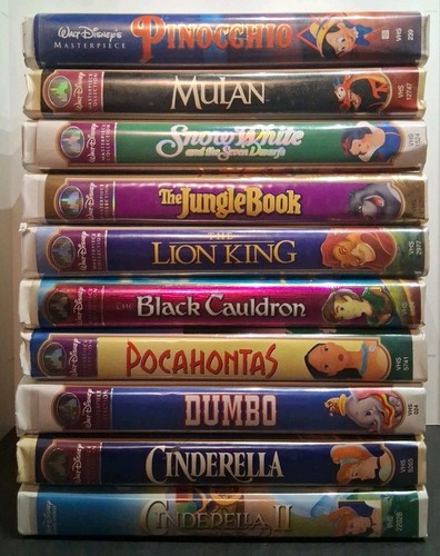 Disney vhs clamshell - vhs, tape