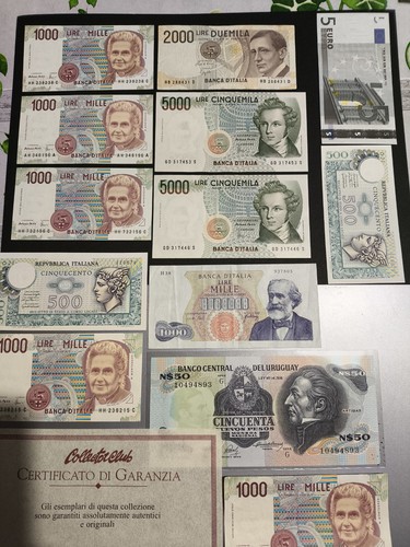 Banconote lira fds rara - fds, +