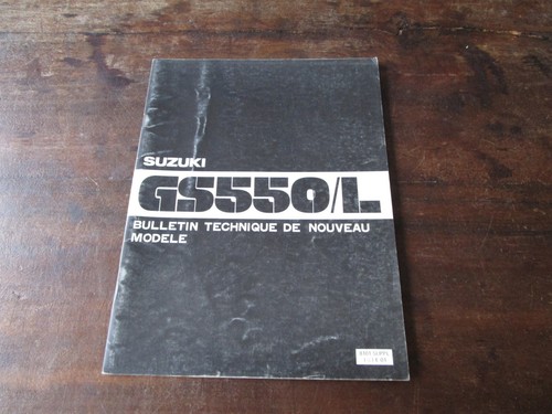 Suzuki 550 gs550 - 550, gs550l