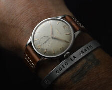 LONGINES  4914 OVERSIZED 37,5MM VINTAGE CALATRAVA STEEL 12.68Z WATCH UHR MONTRE