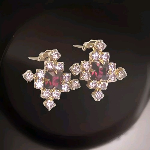 Orecchini clip stile art - on,