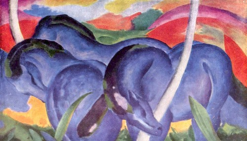 Grandi cavalli blu franz - blu, di