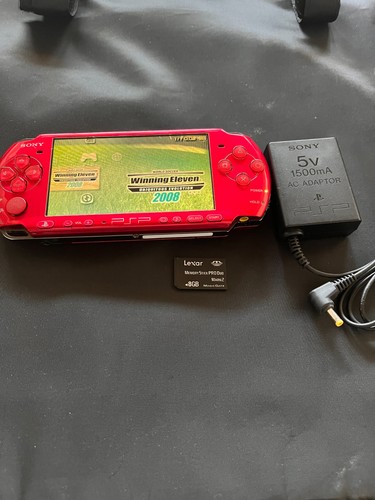 Sony psp 3000 - psp-3000, rosso