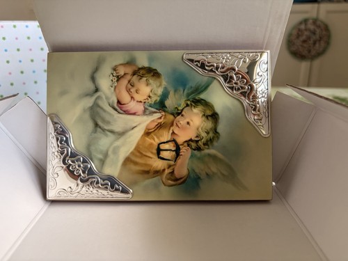 Quadro sacro con angioletti - con,
