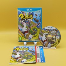 Rabbids Land Wii U PAL Completo PIN Nintendo Disco come NUOVO Multilingua con IT