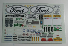 DECALS 1/43 Ford Escort WRC