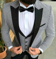 Abito da uomo designer Pepita