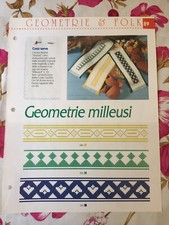 Schema punto croce Ricamo