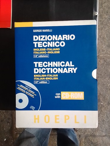 Dizionario tecnico inglese - dizionario,
