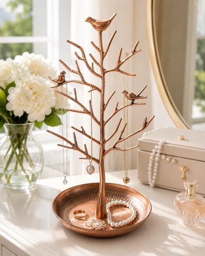Portagioie albero uccellino