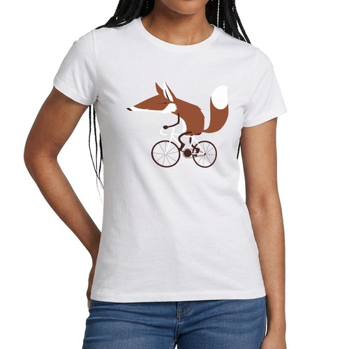 Shirt donna volpe in - t-shirt,