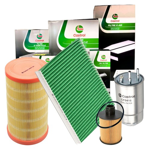 Kit tagliando castrol fiat - kit,