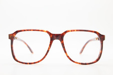 ? vintage occhiali CHRISTOPHER D. 6201 hipsters tartaruga marrone 1980s?Unisex