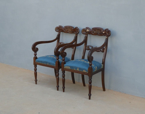 Coppia poltrone carlo x - di,
