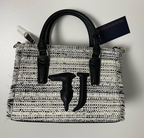 Borsa trussardi nero bianco - borsa, nero/bianco