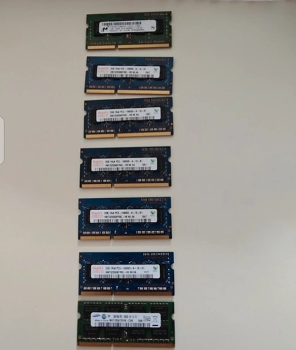 Lotto memoria ram 2gb - 6, x