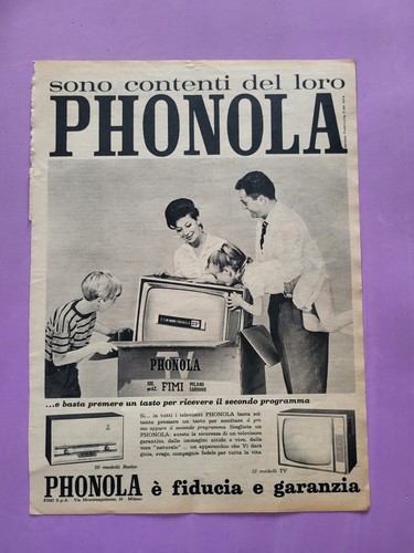 Phonola televisori ritaglio - phonola,