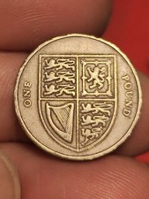 2010 One Pound Coin Moneta Una