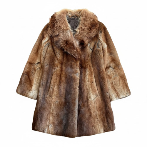 Giacca cappotto vera pelliccia
