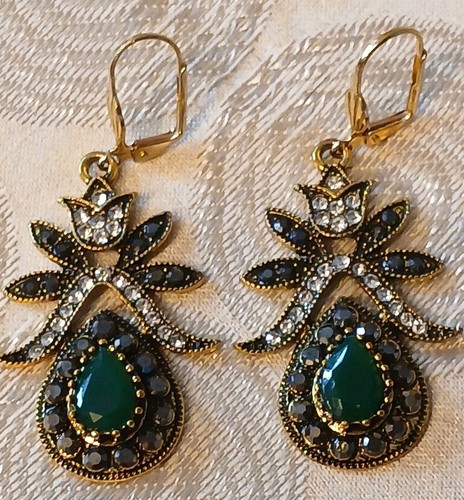 Orecchini vintage look - , goccia