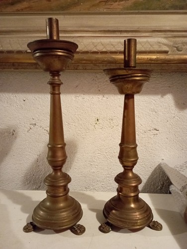 Antichi porta candele - porta,