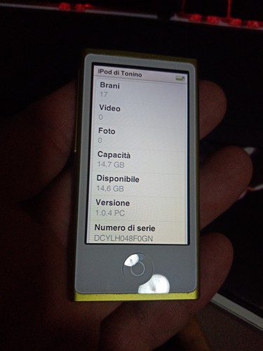 Apple ipod nano 16 gb - nano,