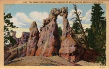 Cartolina d'epoca Bryce Canyon