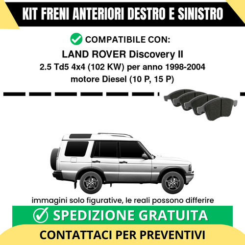 Pastiglie freno anteriori - freno, per