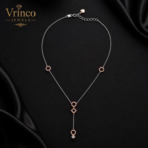 Collana dea platino - oro, rosa