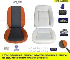 FODERE con IMBOTTITURE Sedile in TESSUTO ORIGINALE per Fiat Panda 169 2003 2012