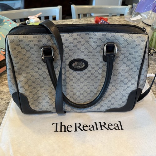 Gucci borsa vintage micro - , gg
