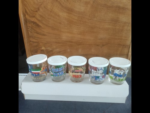 Bicchieri nutella lotto di 5 - -,
