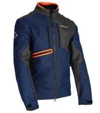 GIACCA ENDURO ONE JACKET ACERBIS BLU GRIGIO MANICHE STACCABILI TG XXXL