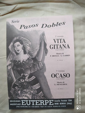 P. BROLLI - G. GARBIN "VITA GITANA" - G. MENEGHINI "OCASO" - 1991 - ED. EUTERPE