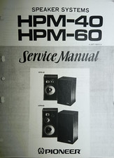 Pioneer HPM-40 HPM-60 Manuale