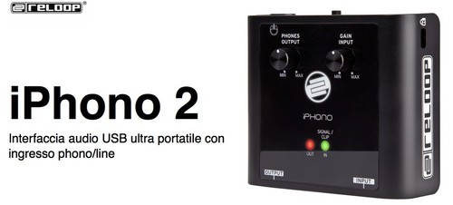 Reloop iphono schede audio - reloop, 2