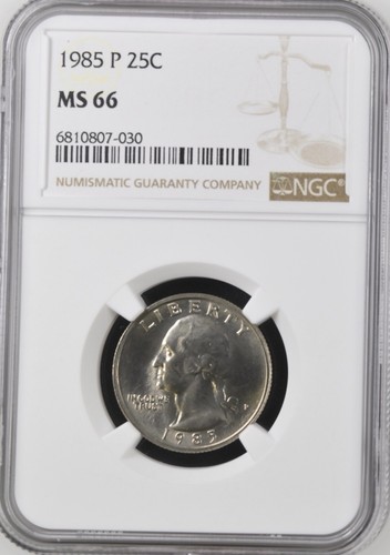 1985 25c washington quarto - 25c,