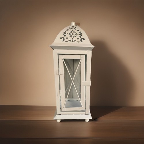 Lanterna decorativa bianco - decorativa,